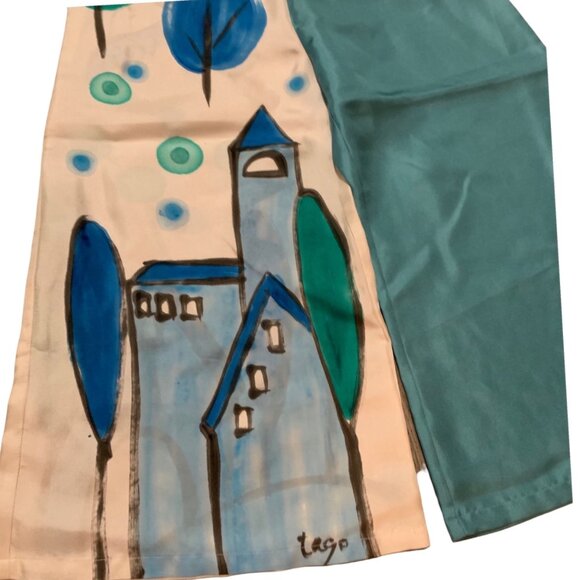 NWT Tago 100% Silk Unique Hand Dyed Pants 5T - Picture 6 of 8